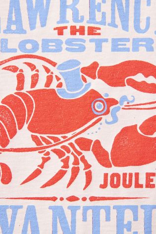 Orange Little Joule Lobster T-Shirt